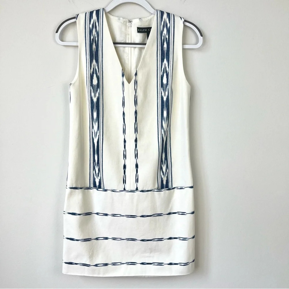 Ralph Lauren Vintage Black Label Cotton Sleeveless Mini Dress